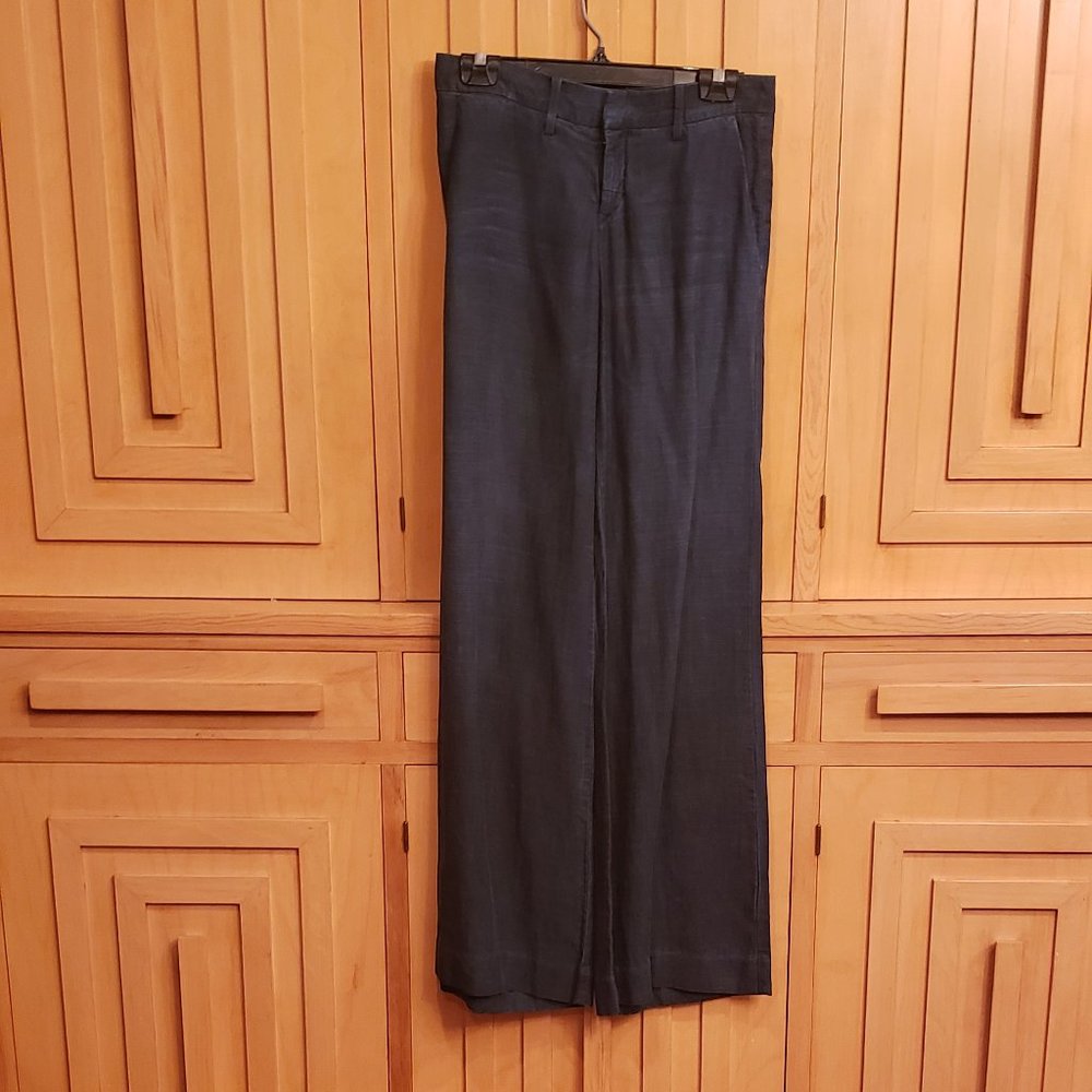 Cookie Johnson lightweight denim wide leg pants